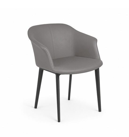 Visitor chair MINT 4P UPHOLSTERED